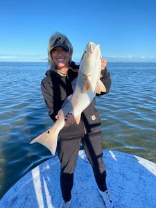 Angler with 25-inch fish at South Padre Island