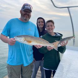 Redfish caught while fishing at South Padre Island