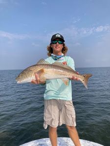 Angler with a 29-inch fish at South Padre Island