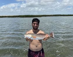 A person fishing in TX