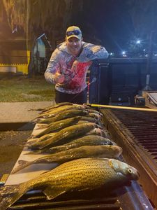 Fishing in Florida with a single catch