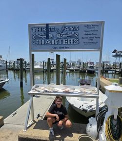 A lone fisherman casting a line in MS