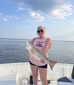 Redfish, 20 inches, caught in Biloxi