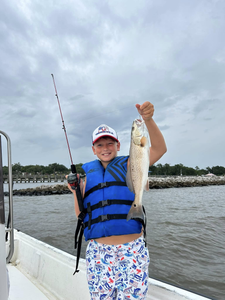 Redfish caught fishing in MS