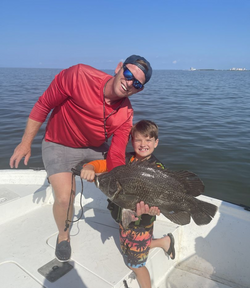 Tripletail fish caught by angler in MS