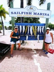 Two people fishing in Florida
