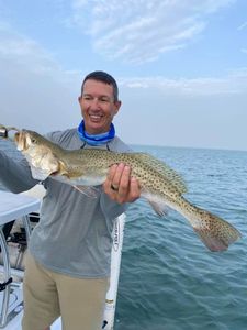 Trout action in Port Isabel!