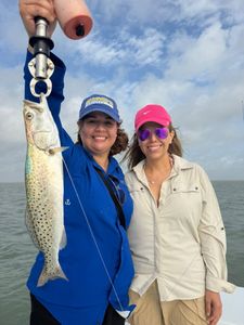 Proud Speckled Trout Catch