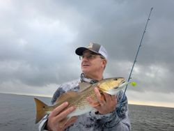 Stormy Redfish Catch