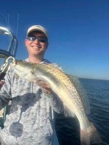 Man fishing in Texas