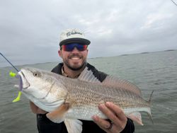 Redfish caught while fishing in Port Isabel