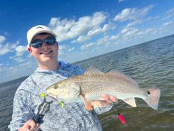 Redfish caught during fishing trip in TX