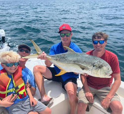 Crevalle Jack fish caught while fishing in FL