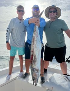Impressive catch of a king mackerel fish in FL