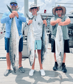 Some kingfish out of Saint Augustine