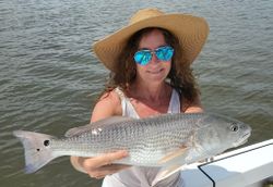 Catching a 27-inch Redfish in St. Augustine