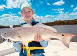 Redfish caught while fishing in FL