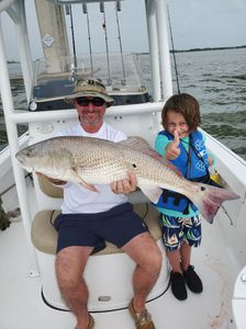 Redfish caught while fishing in Florida