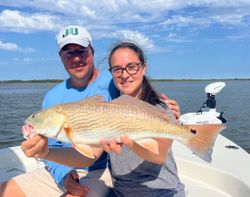 Redfish caught while fishing in St. Augustine