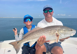 Redfish, 43-inch fish caught while fishing in FL