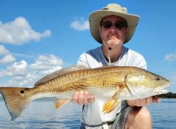 Redfish caught by angler in St. Augustine
