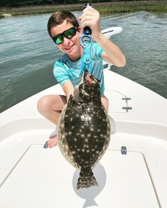 Caught a Southern Flounder fishing in St. Augustine