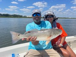 Redfish Caught In St Augustine Inlet 