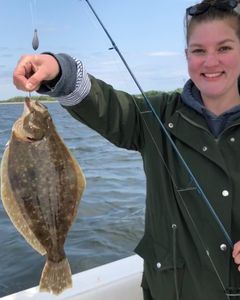 Southern Flounder fishing in Middletown Township