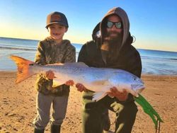 Sunset Surprises:Bolivar Peninsula Fishing Delight