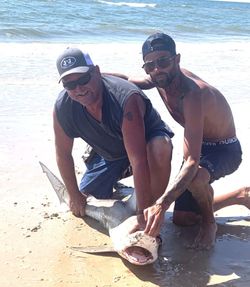 Two anglers fishing in TX