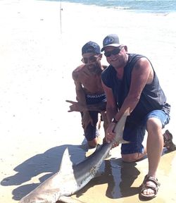 Two anglers fishing in Gilchrist