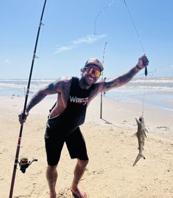A person fishing in TX