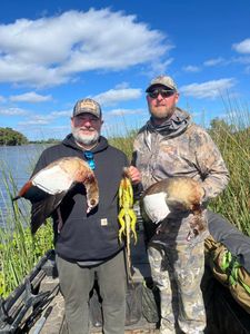 Two people fishing in Florida
