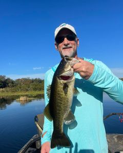Fisherman with 19-inch catch in Florida