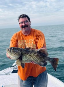 Gag grouper, 22 inches, caught fishing in Crystal River