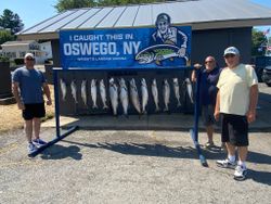 4 people fishing in NY