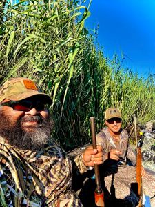 Person fishing in Lafitte