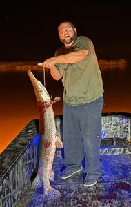Angler fishing in LA