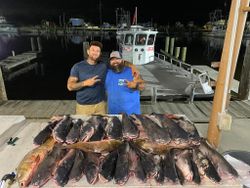 2 fishing enthusiasts enjoying the day in LA