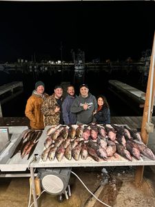 Group of 5 people enjoying fishing in LA