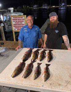 7 redfish caught in LA