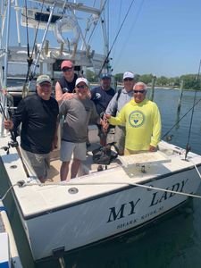 Seven people fishing in Neptune City