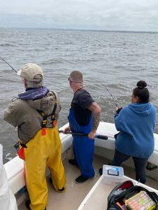 Angler fishing in Neptune City