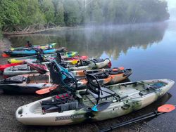 Scenic view of Saranac Lake