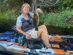 Smallmouth bass caught in New York