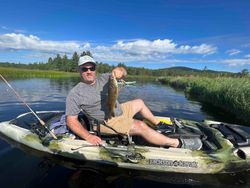 Smallmouth Bass caught in Saranac Lake