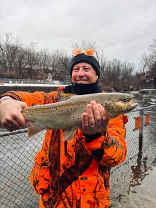 Fun Fishing With My Father at the Oak Orchard Dam