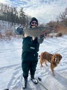 Big Suckers on Float rod
