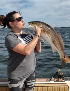 Redfish fishing excitement in Outer Banks!
