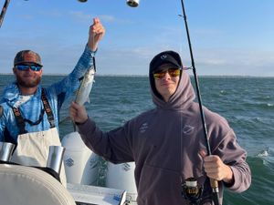 Oak Island IC Fishing Report – Spanish Mackerel Biting!